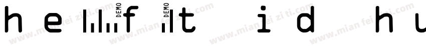 hellofont id huxiao字体转换